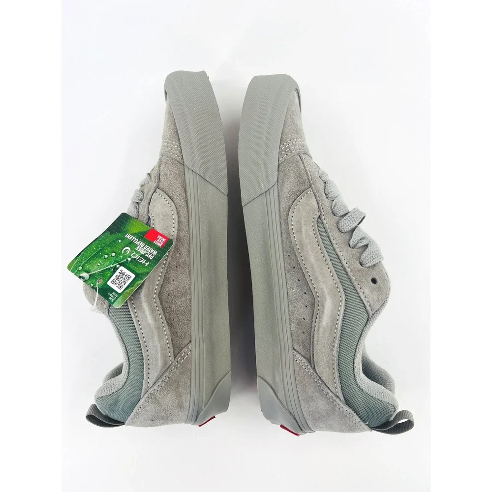 Vans Knu Skool Mens 7.5/ Womens 9 Grey Cordura Water Repellent Suede Skate Shoes